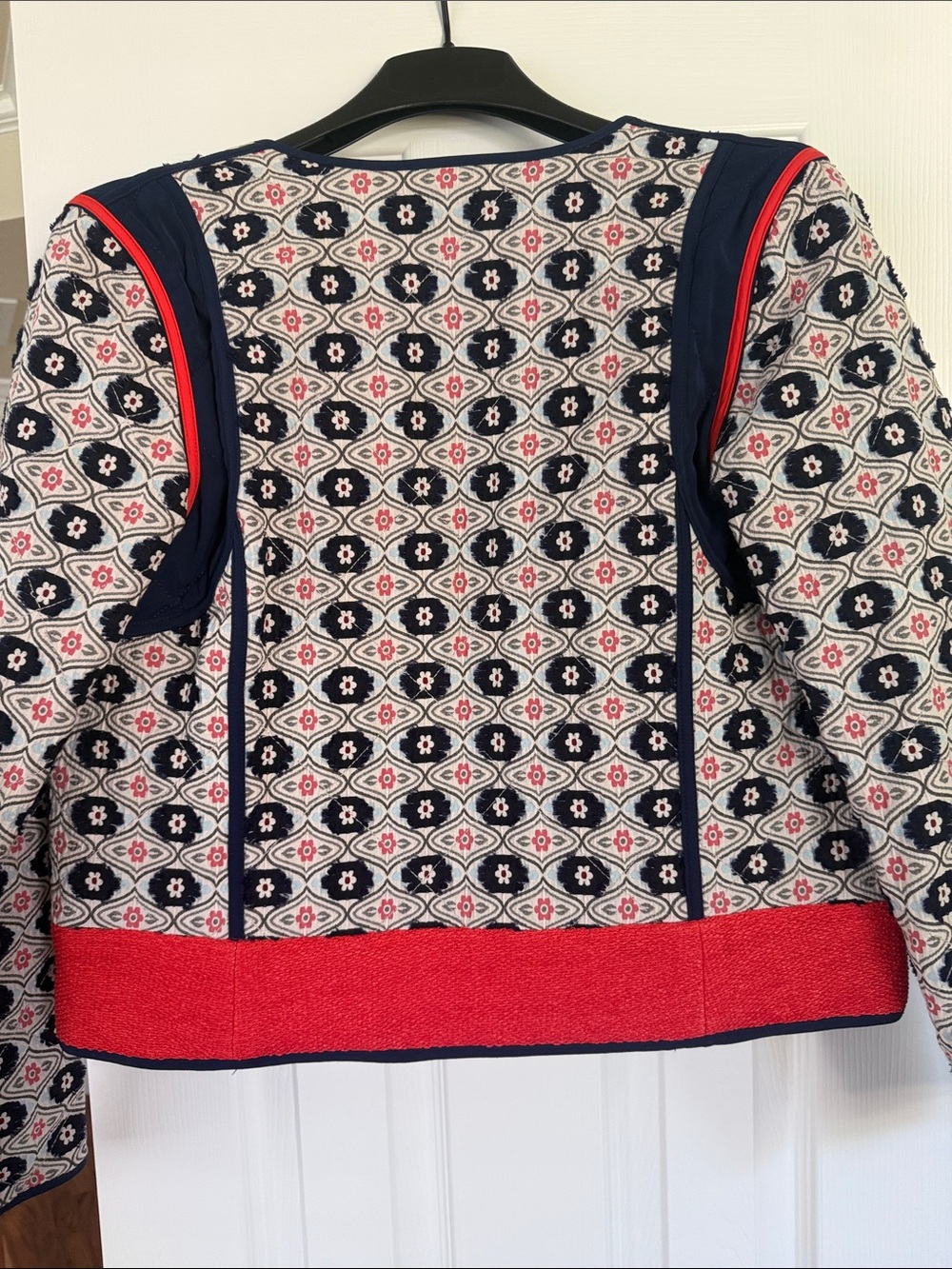 Tory Burch patterned jacket, size 2 - Picture 4 of 8